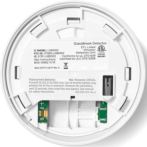 Wireless Glass break Sensor, 25' Range Wireless Glass break Sensor, 25' Range